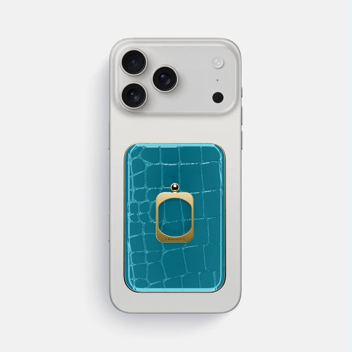 MagSafe Ring For iPhone 18 Pro Max In Shiny Alligator -2 | Curacao-Gold
