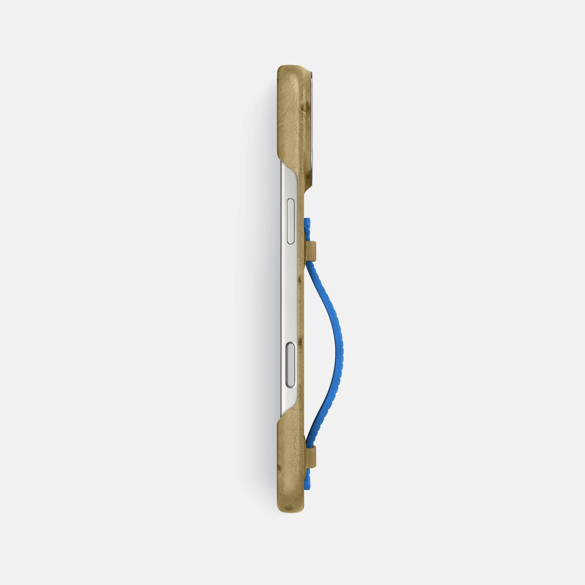 Center Handle Coloré For iPhone 18 Pro Max In Ostrich -2 | Desert-Sand-Steel