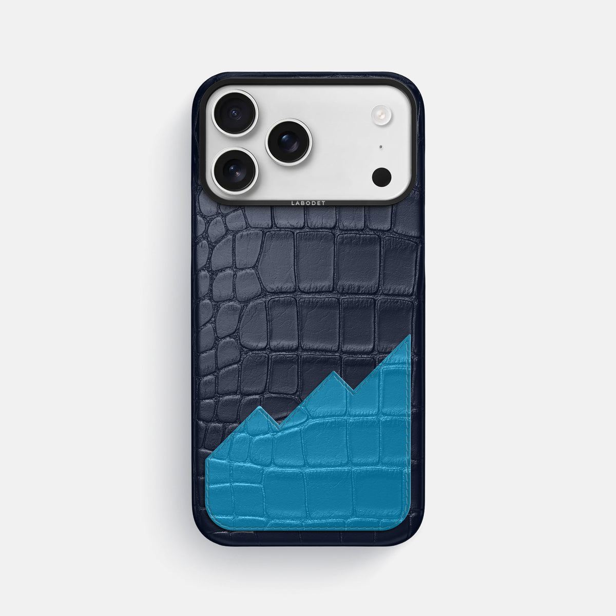 Classic Case With UpOnly For iPhone 18 Pro Max In Alligator -1 | Navy-Blue-Black