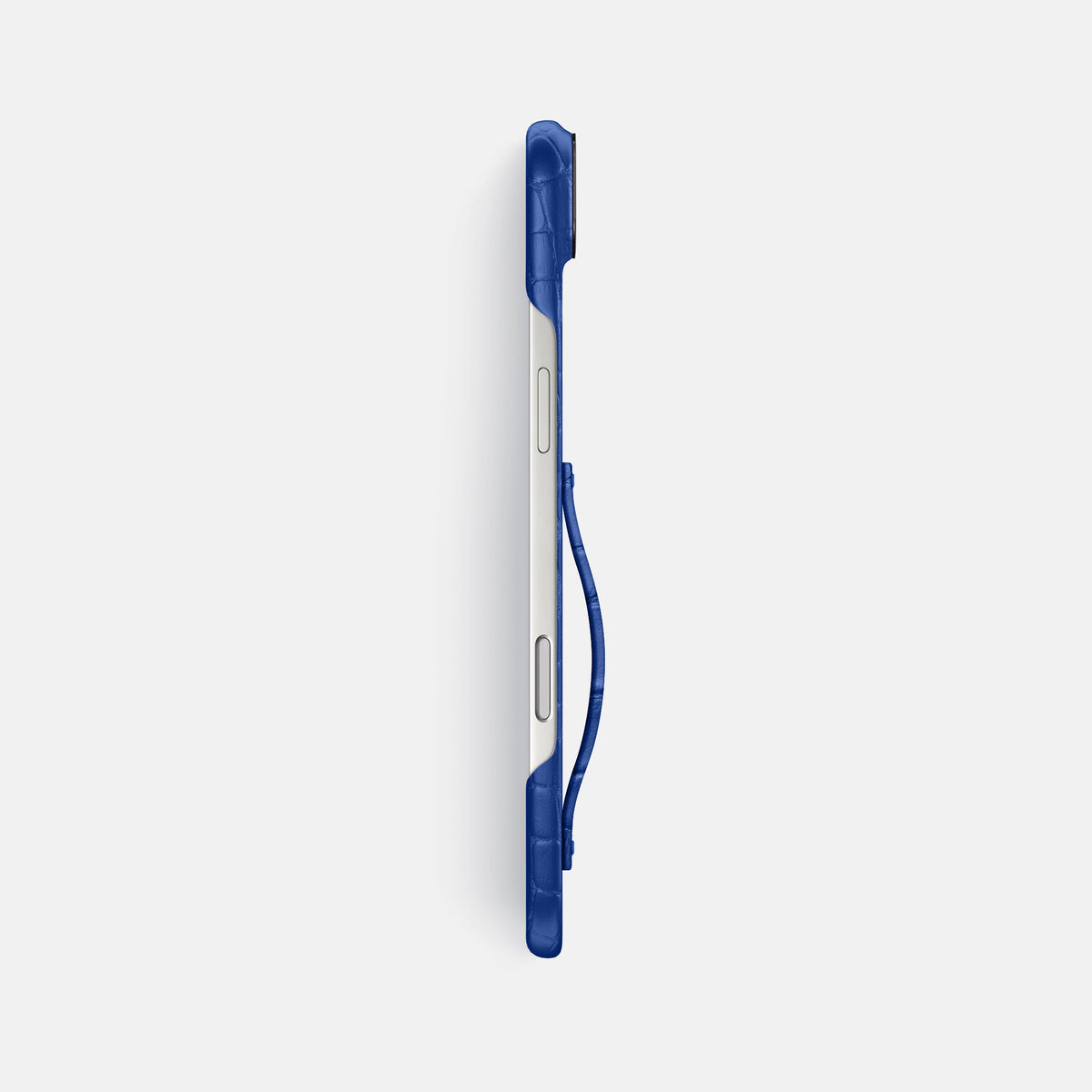 Finger Case For iPhone 17 Air In Alligator -3 | Royal-Blue-Black