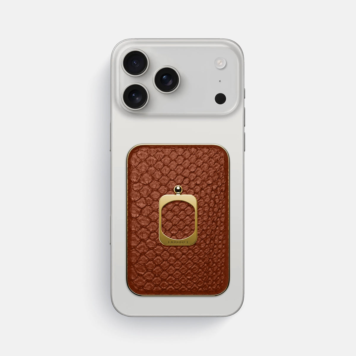 MagSafe Ring For iPhone 18 Pro Max In Python -2 | Medium-Brown-Gold