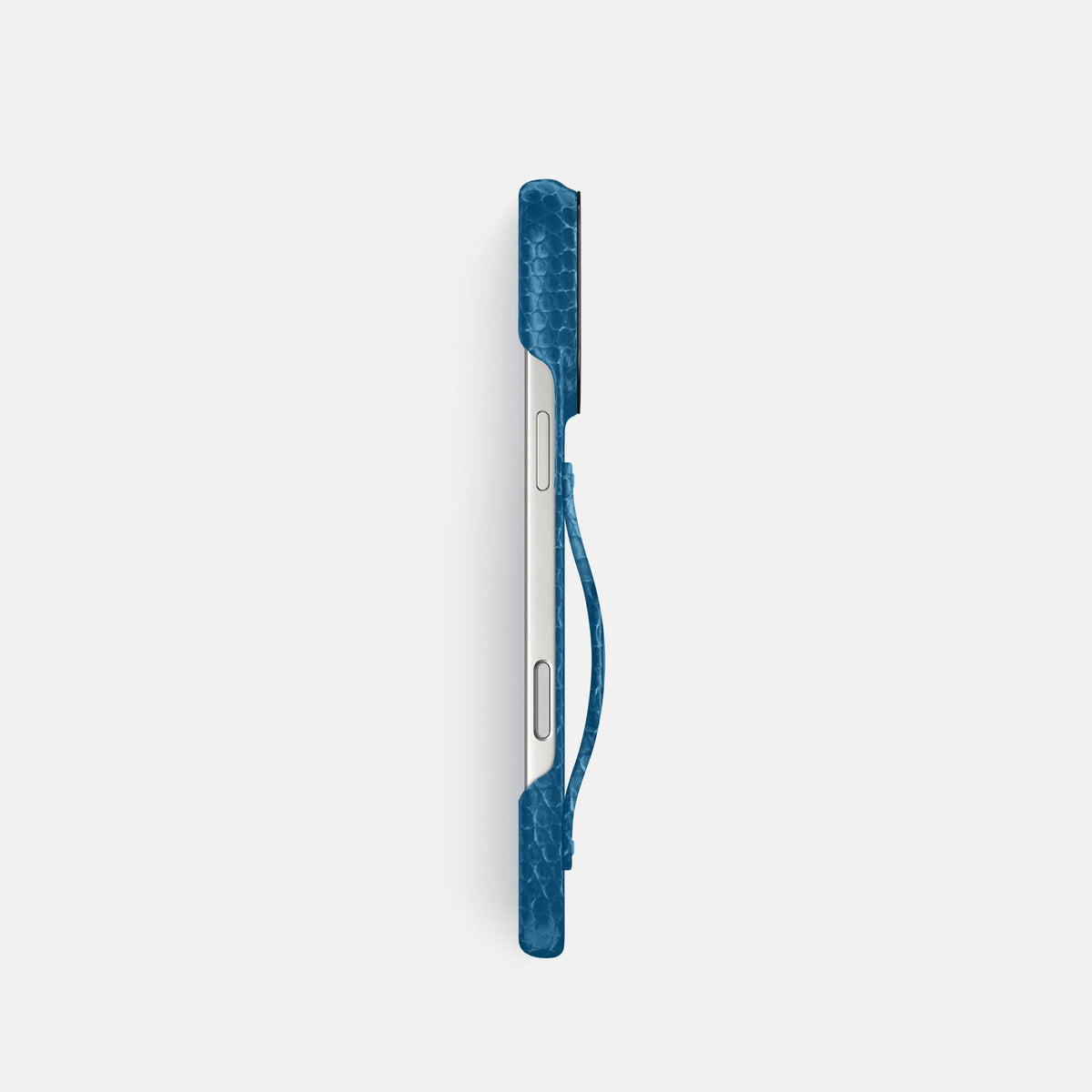 Finger Case For iPhone 18 Pro In Lizard -3 | Blue-Black