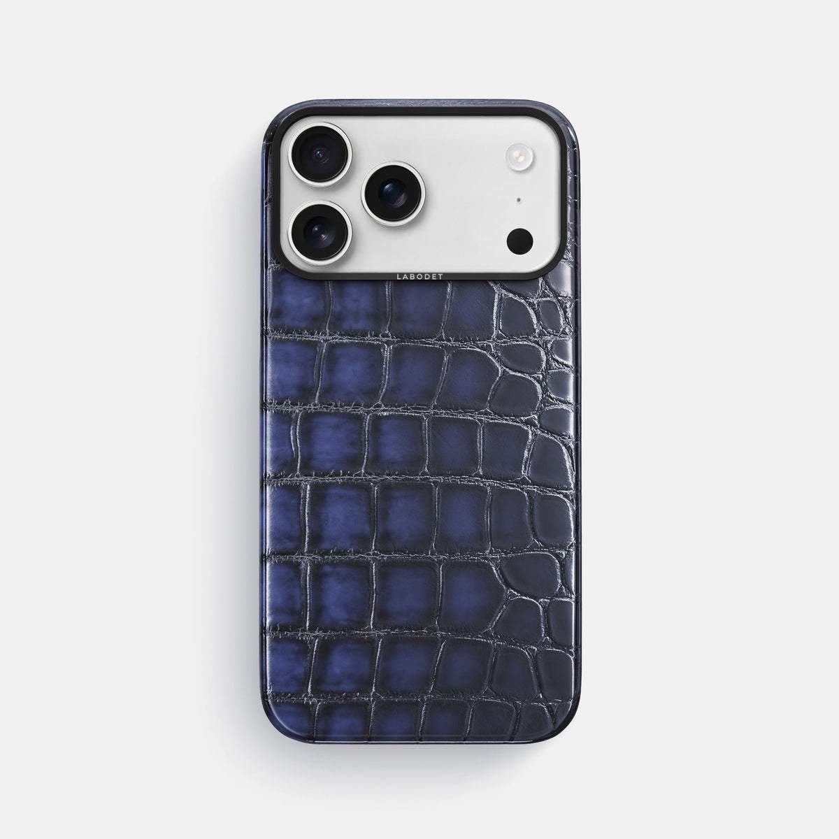 Classic Case For iPhone 18 Pro Max In Patina Alligator -1 | Havana-Blue-Black