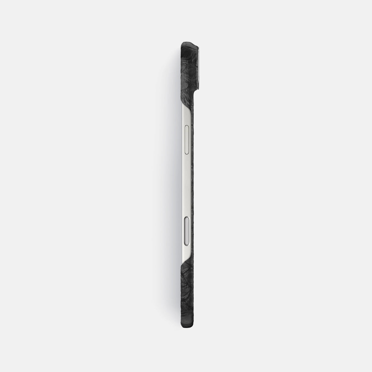 Classic Case For iPhone 17 Air In Python -3 | Black-Steel