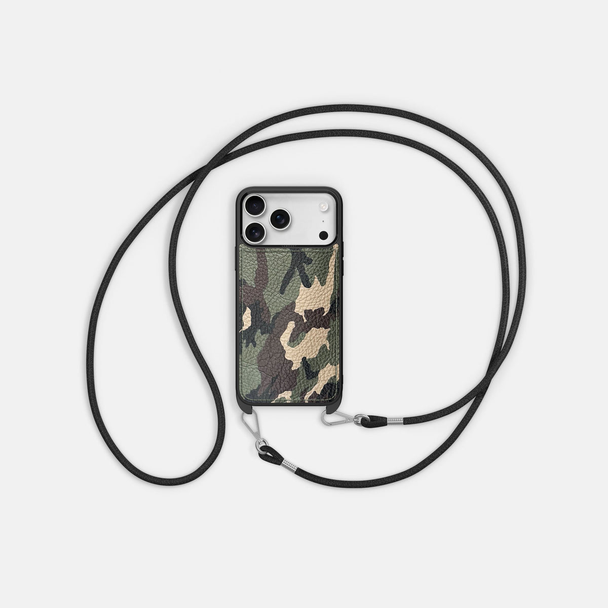 Crossbody Sport Case For iPhone 18 Pro In Calf -5 | Camouflage