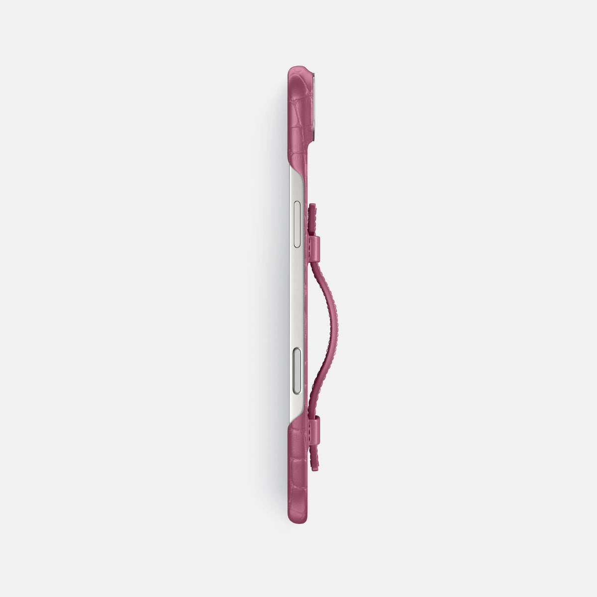 Handle Case For iPhone 17 Air In Alligator -3 | Pink-Lagoon-Steel