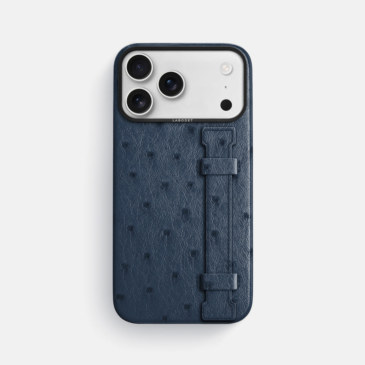 Handle Case For iPhone 17 Pro Max In Ostrich -1 | Navy-Blue-Black