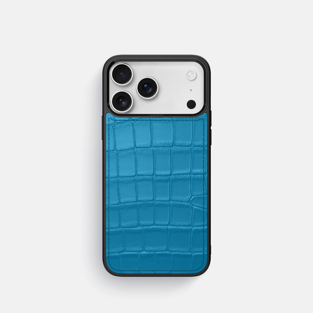 Sport Case For iPhone 18 Pro In Alligator -1 | Curaçao-Blue