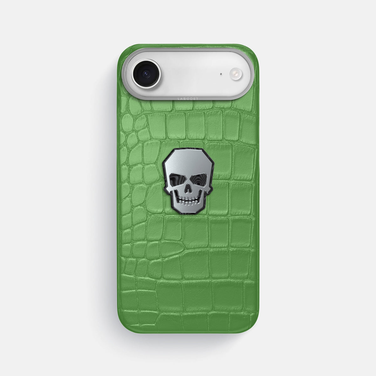 Classic Case With Titanium Skull For iPhone 17 Air In Alligator