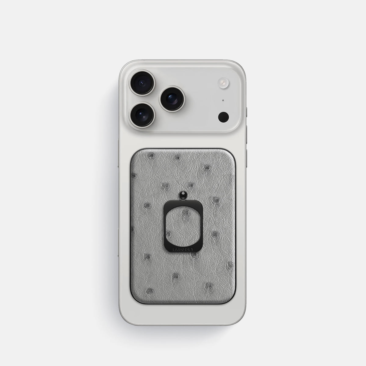 MagSafe Ring For iPhone 17 Pro In Ostrich -2 | Silver-Black