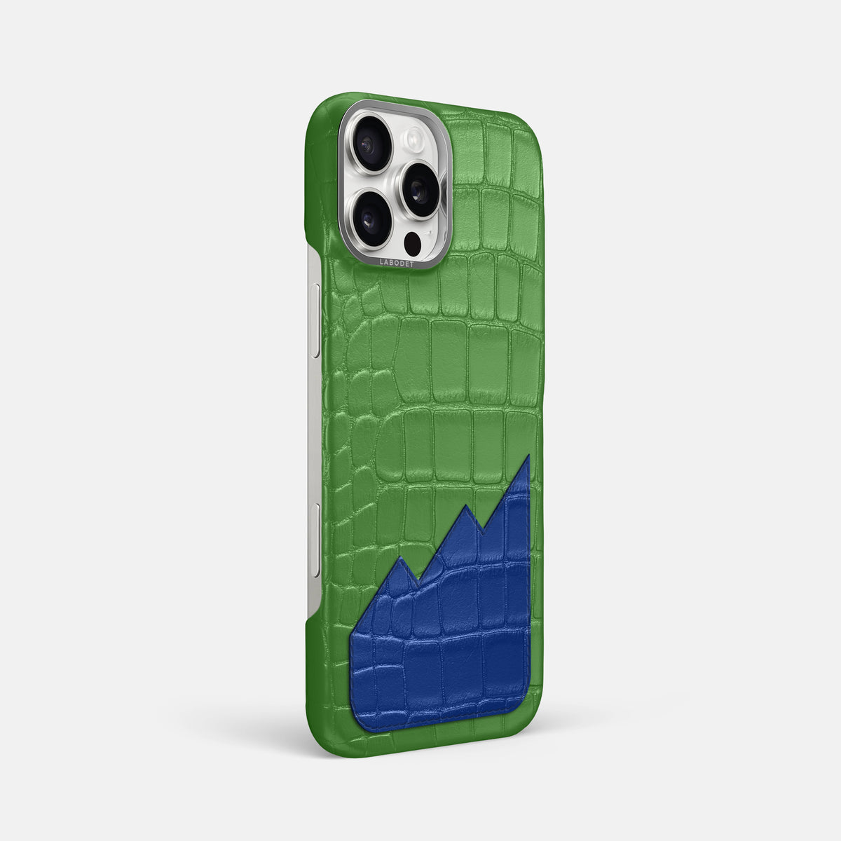 Classic Case With UpOnly For iPhone 16 Pro Max In Alligator -2 | Apple-Green-Steel
