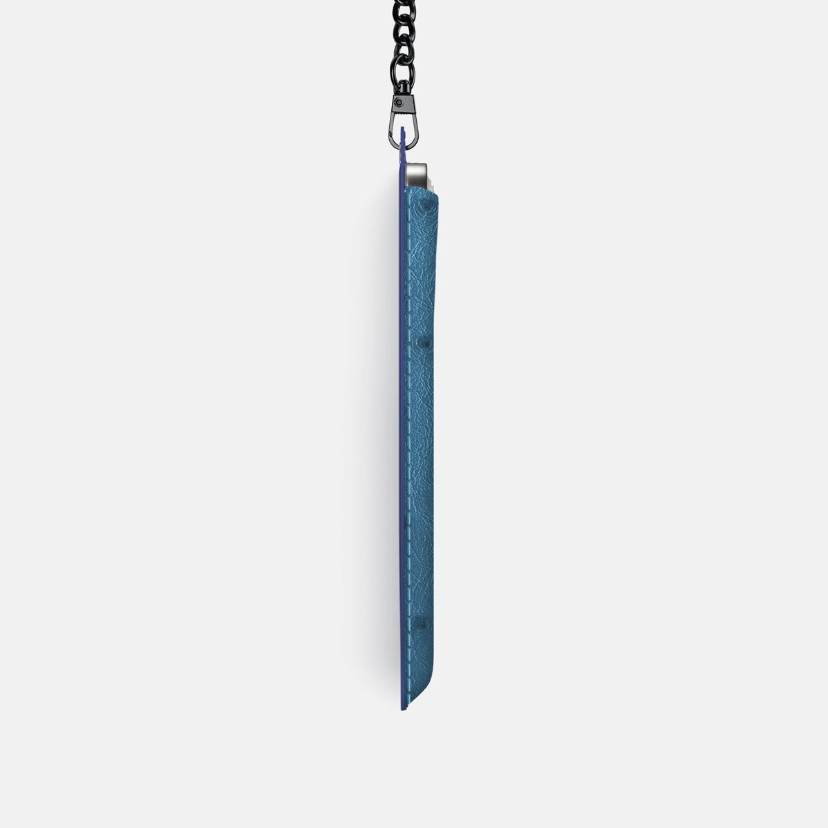 Crossbody Bag For iPhone 18 Pro In Ostrich -4 | Blue-Jeans-Black