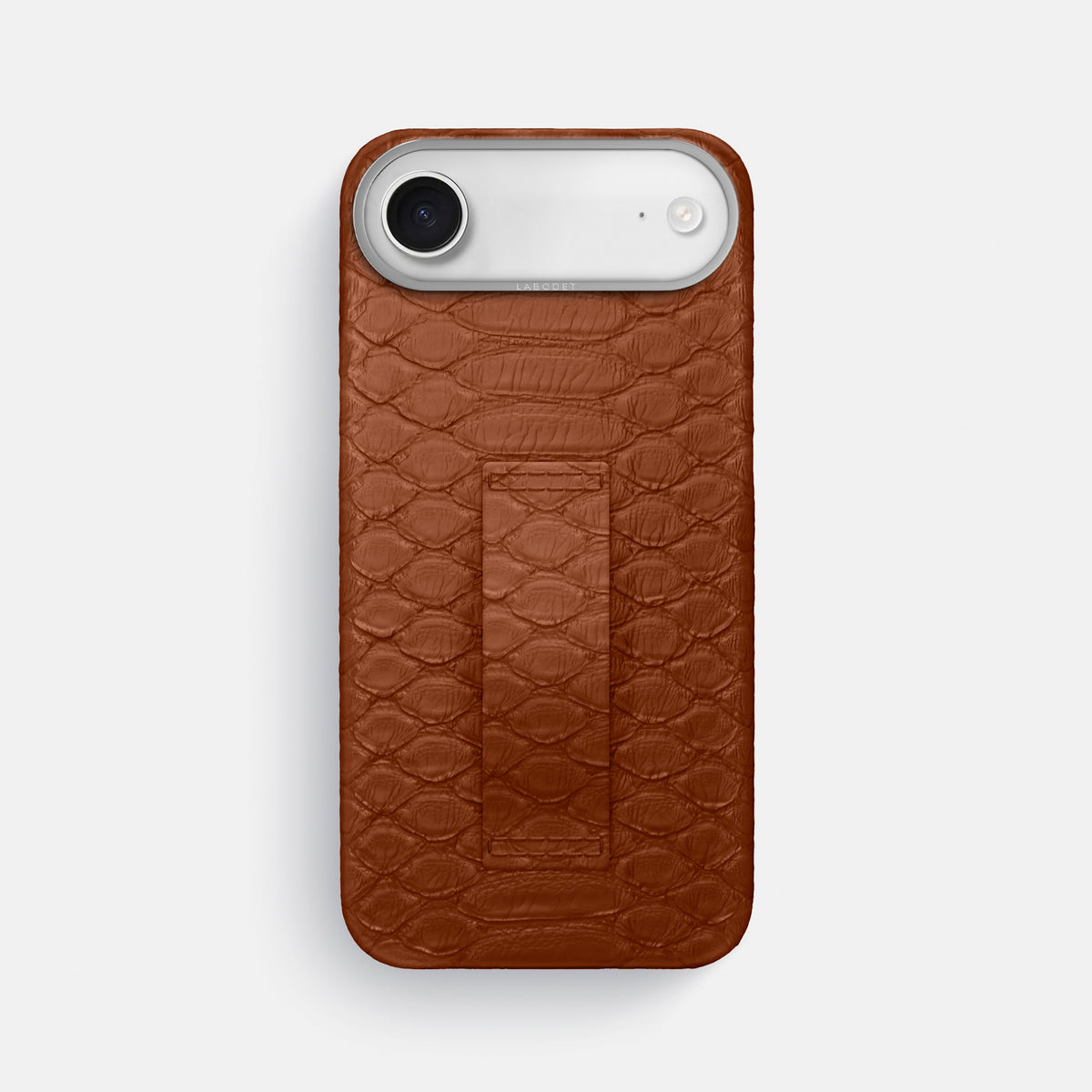 Finger Case For iPhone 17 Air In Python -1 | Medium-Brown-Steel