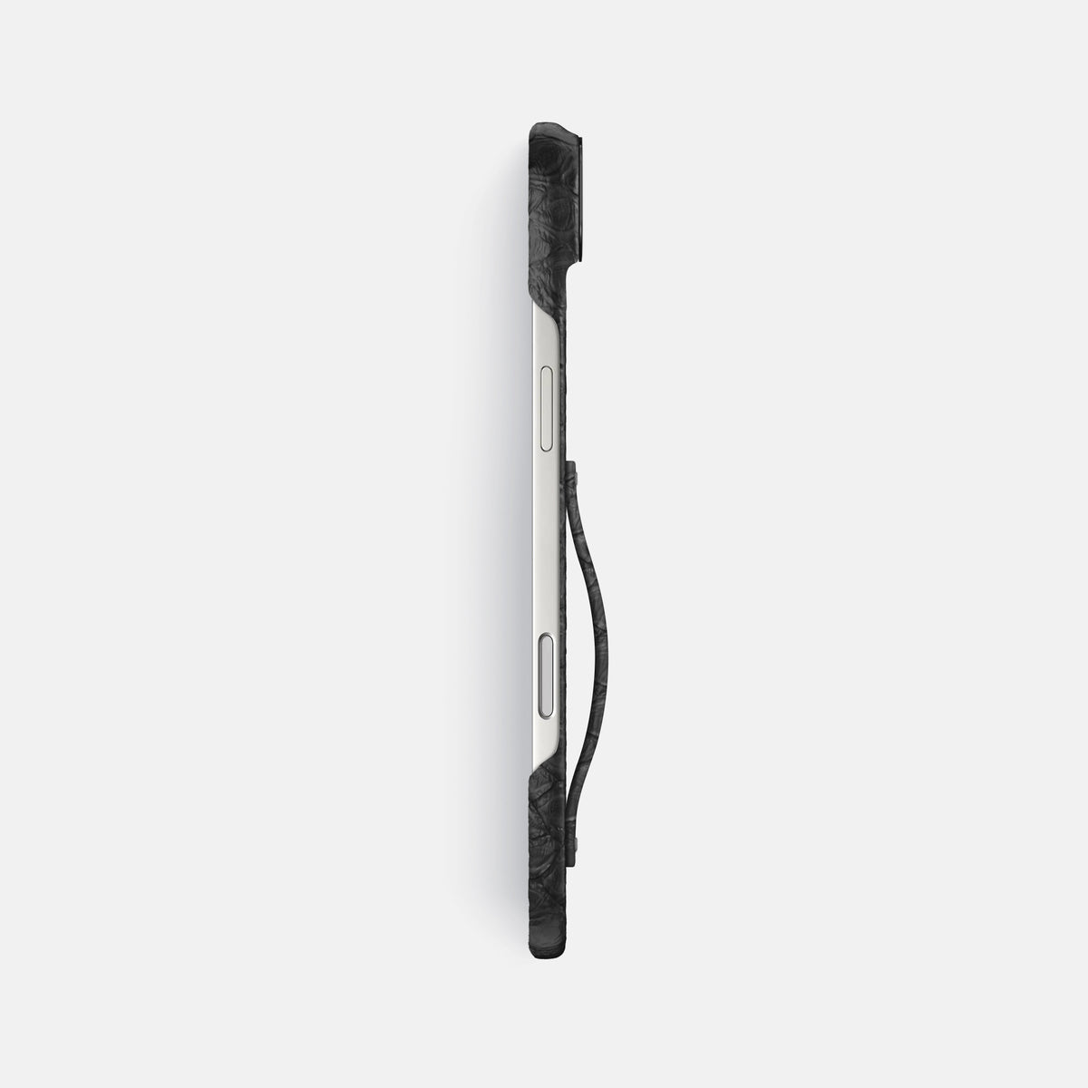 Finger Case For iPhone 17 Air In Python -3 | Black-Black