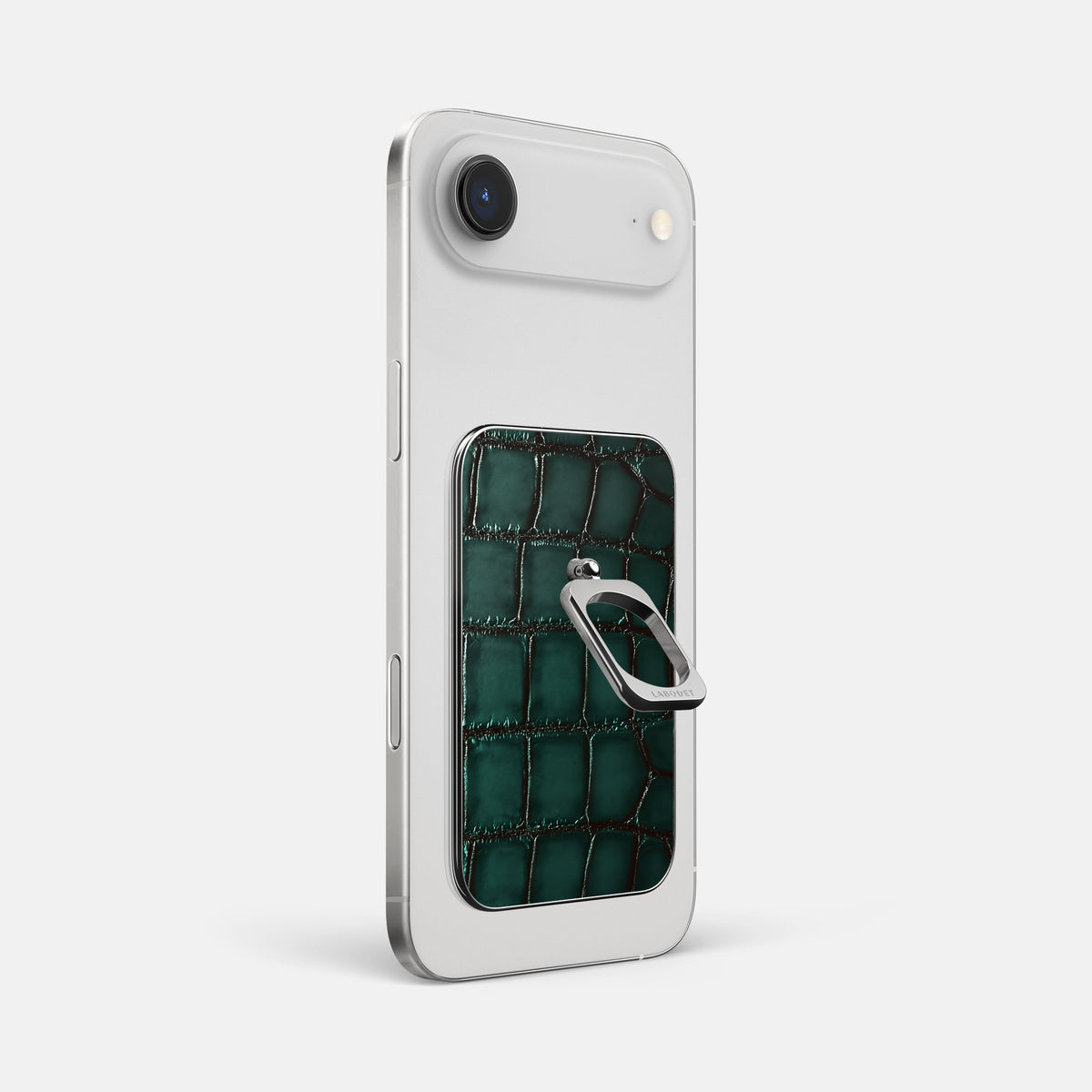 MagSafe Ring For iPhone 17 Air In Patina Alligator -1 | Green-Steel