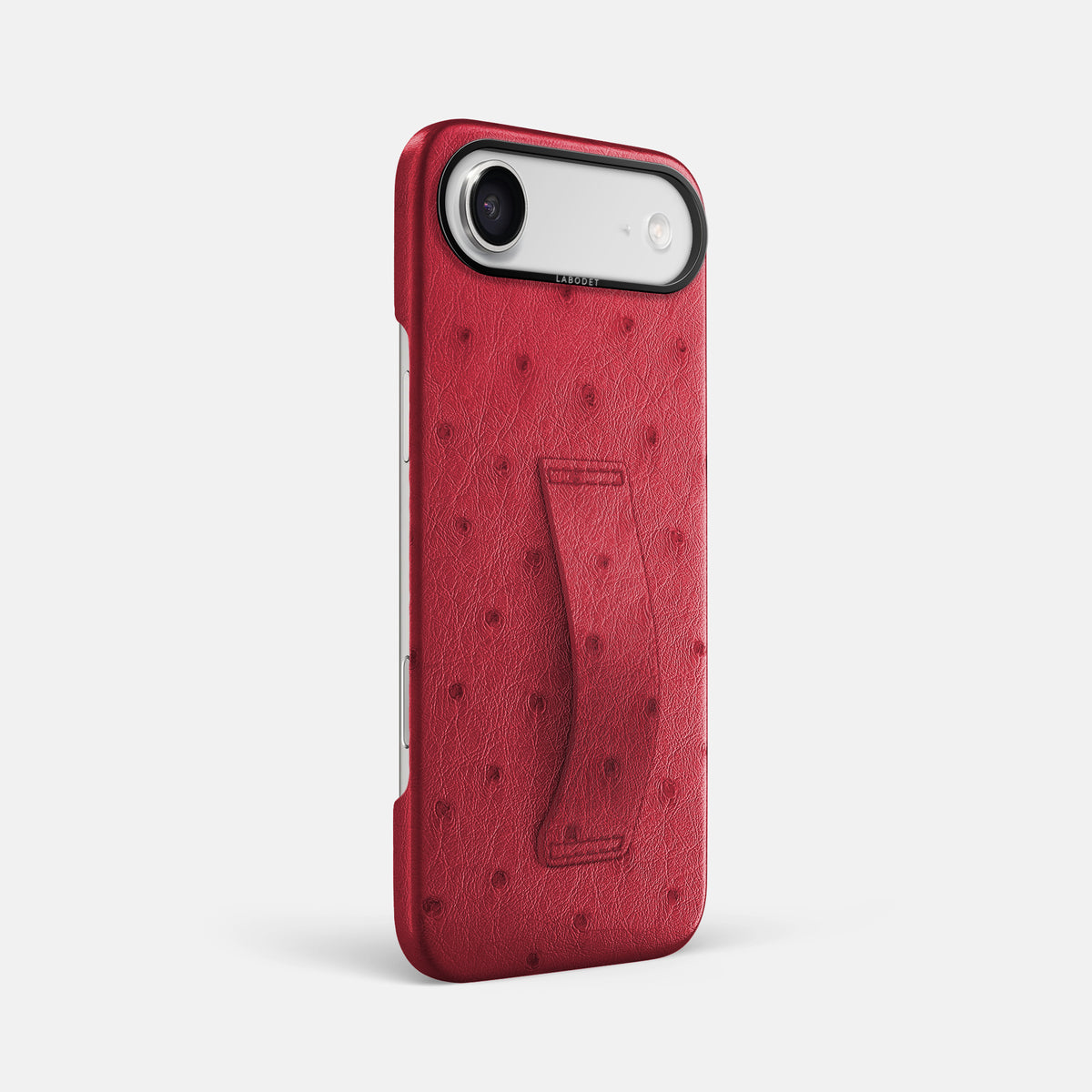 Finger Case For iPhone 17 Air In Ostrich -2 | Red-Black