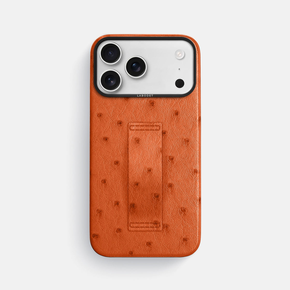 Finger Case For iPhone 18 Pro Max In Ostrich -1 | Orange-Black