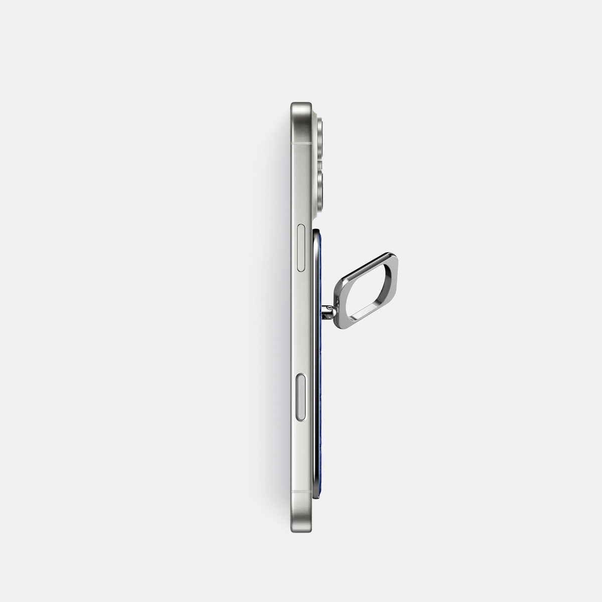 MagSafe Ring For iPhone 18 Pro In Alligator -3 | Royal-Blue-Steel