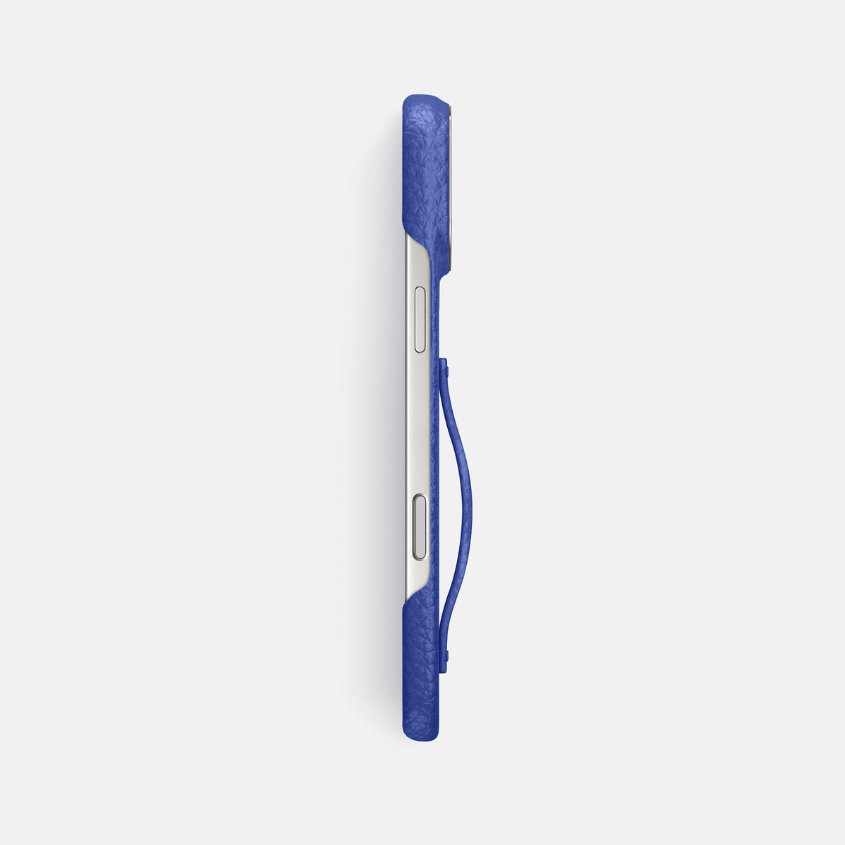 Finger Case For iPhone 18 Pro Max In Calf -3 | Royal-Blue-Steel