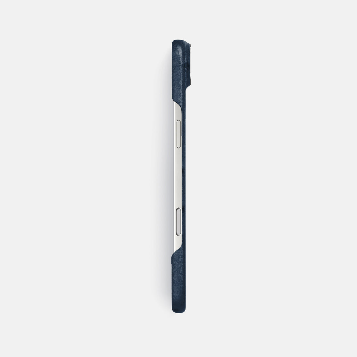 Classic Case For iPhone 17 Air In Ostrich -3 | Navy-Blue-Steel