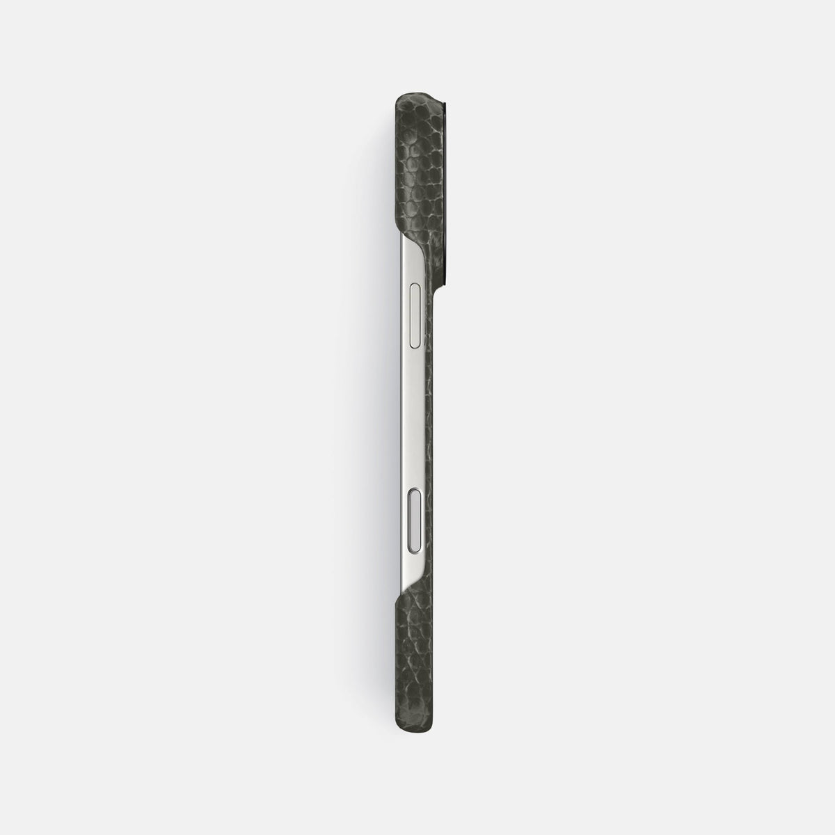 Classic Case For iPhone 18 Pro Max In Lizard -3 | Grey-Black