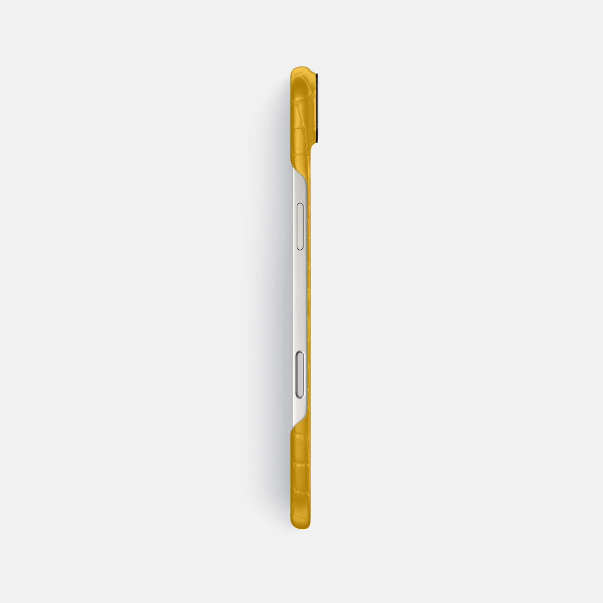 Classic Case For iPhone 17 Air In Alligator -3 | Yellow-Black
