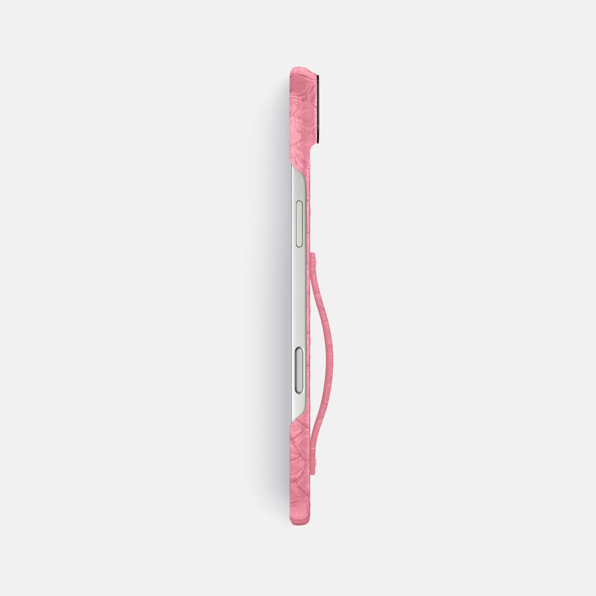 Finger Case For iPhone 17 Air In Python -3 | Pink-Black
