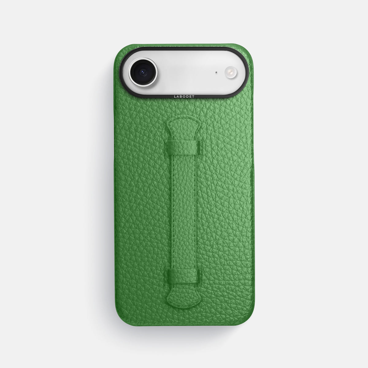 Center Handle For iPhone 17 Air In Calf -1 | Herb-Black