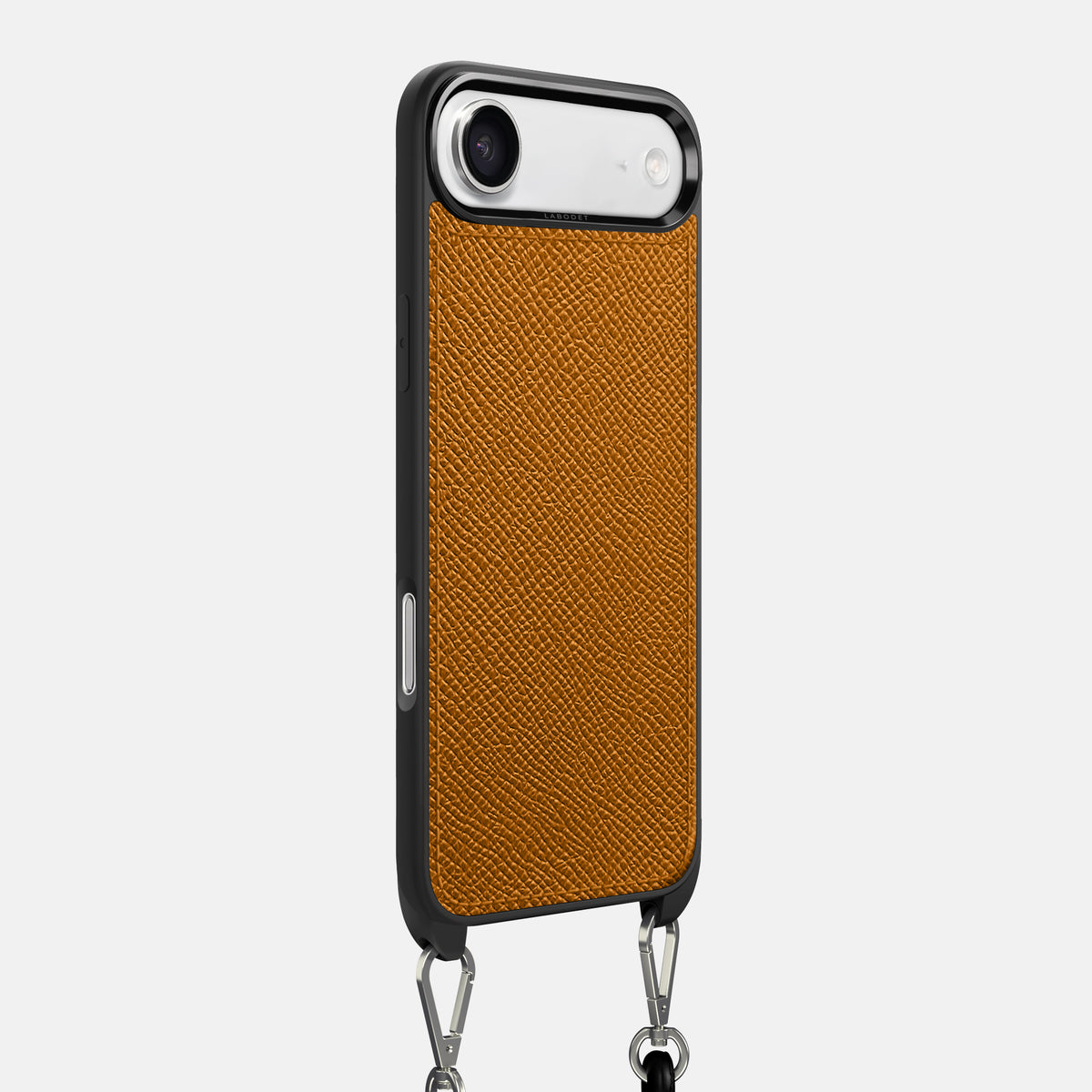Crossbody Sport Case For iPhone 17 Air In Epsom-Style Calf -2 | Whiskey