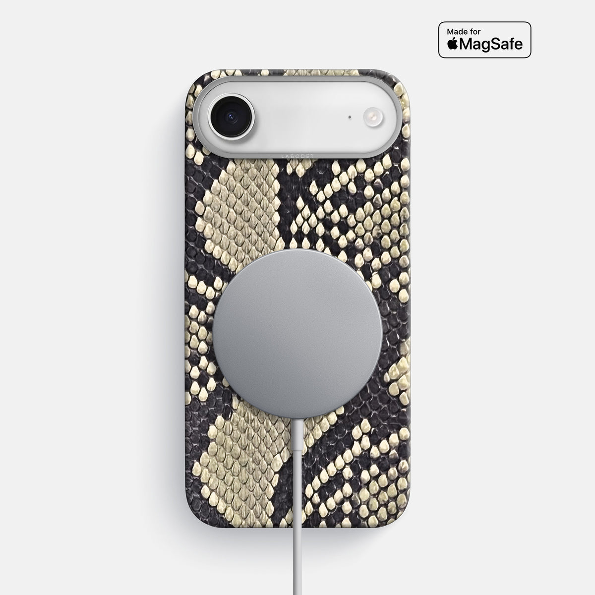Classic Case For iPhone 17 Air In Deluxe Python -5 | Savannah-Steel