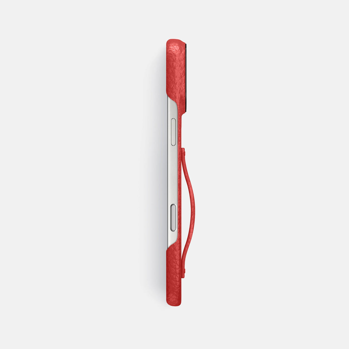 Finger Case For iPhone 18 Pro Max In Calf -3 | Red-Black