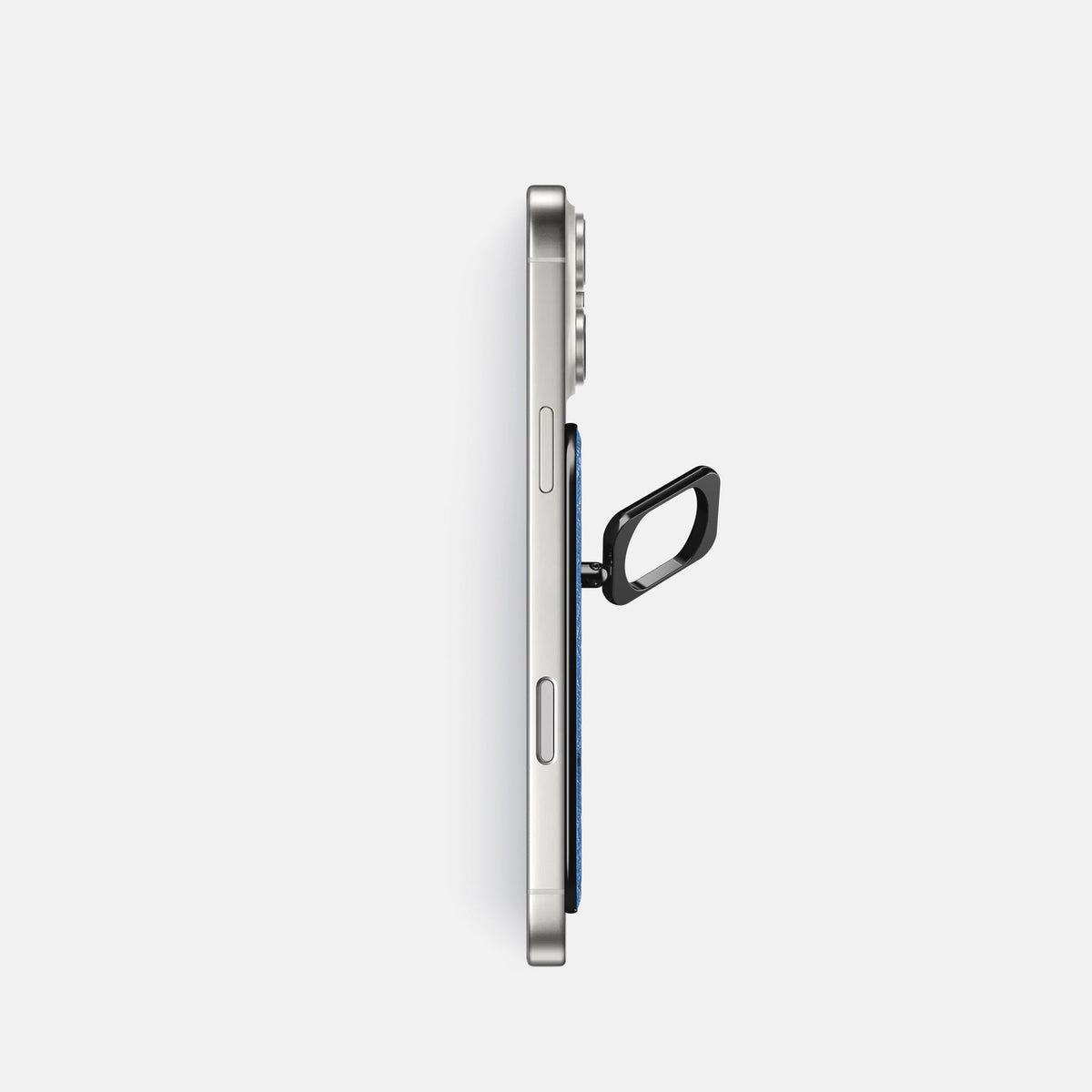 MagSafe Ring For iPhone 18 Pro In Ostrich -3 | Royal-Blue-Black