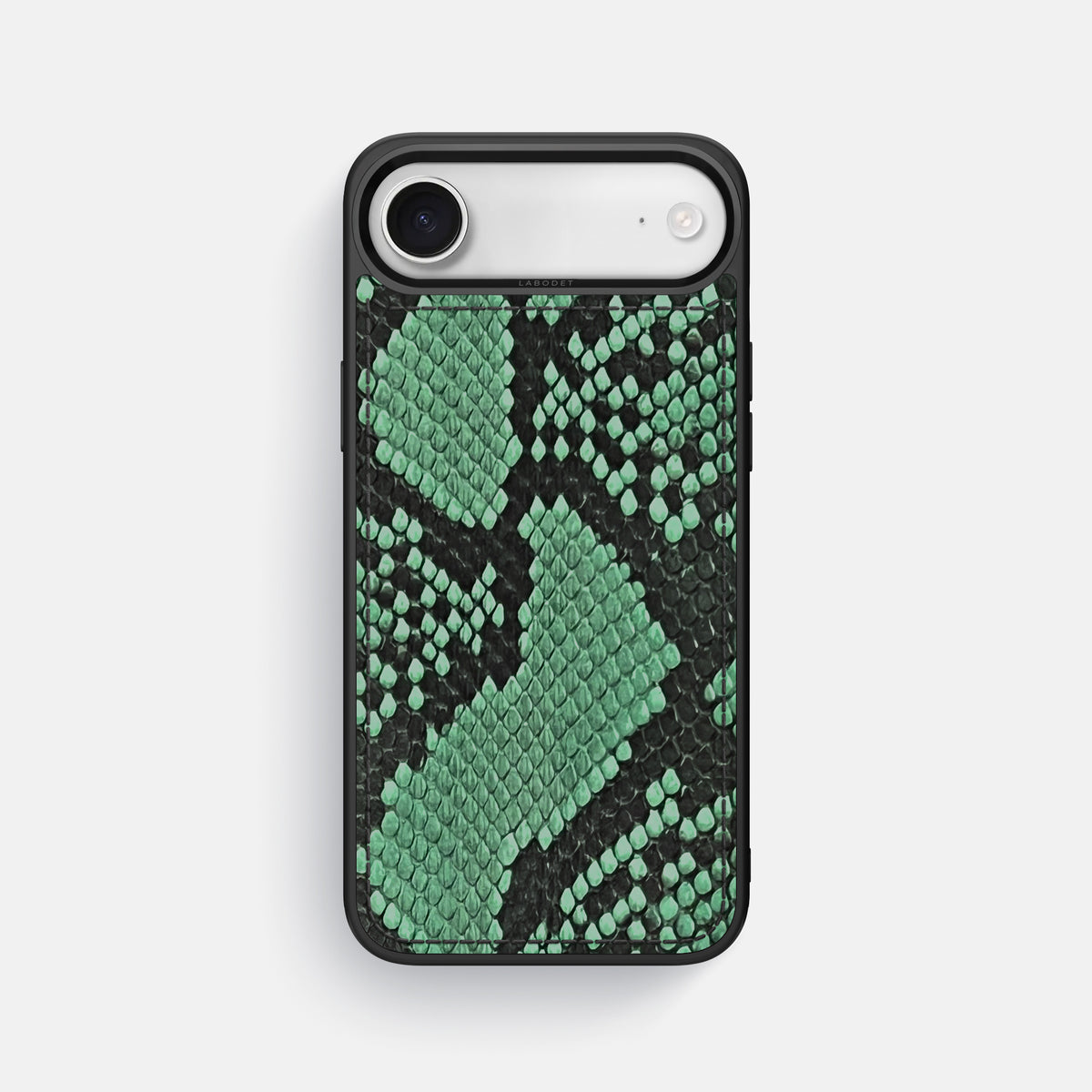 Sport Case For iPhone 17 Air In Deluxe Python -1 | Forest-Green