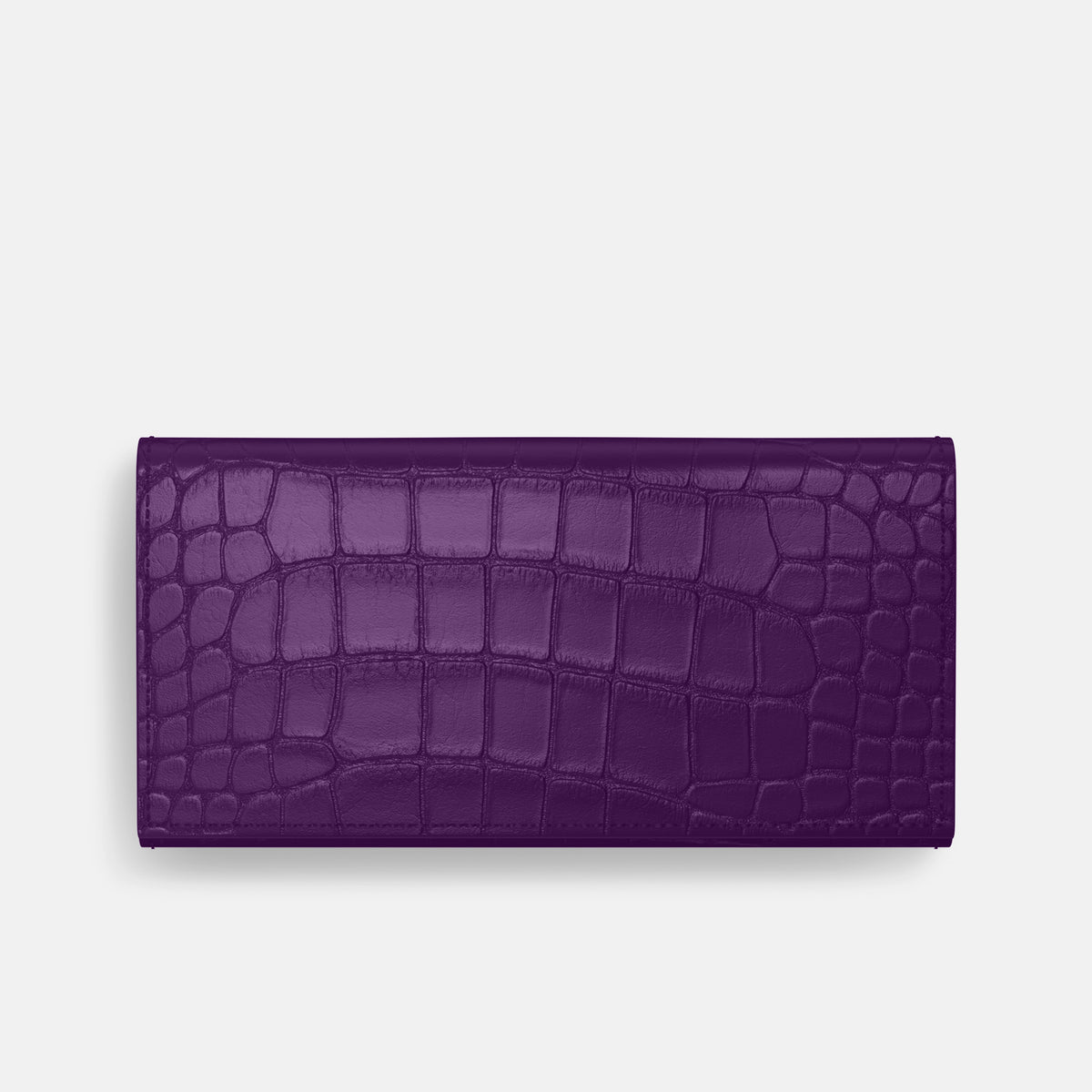 Wallet Case For iPhone 17 Air In Alligator -3 | Purple