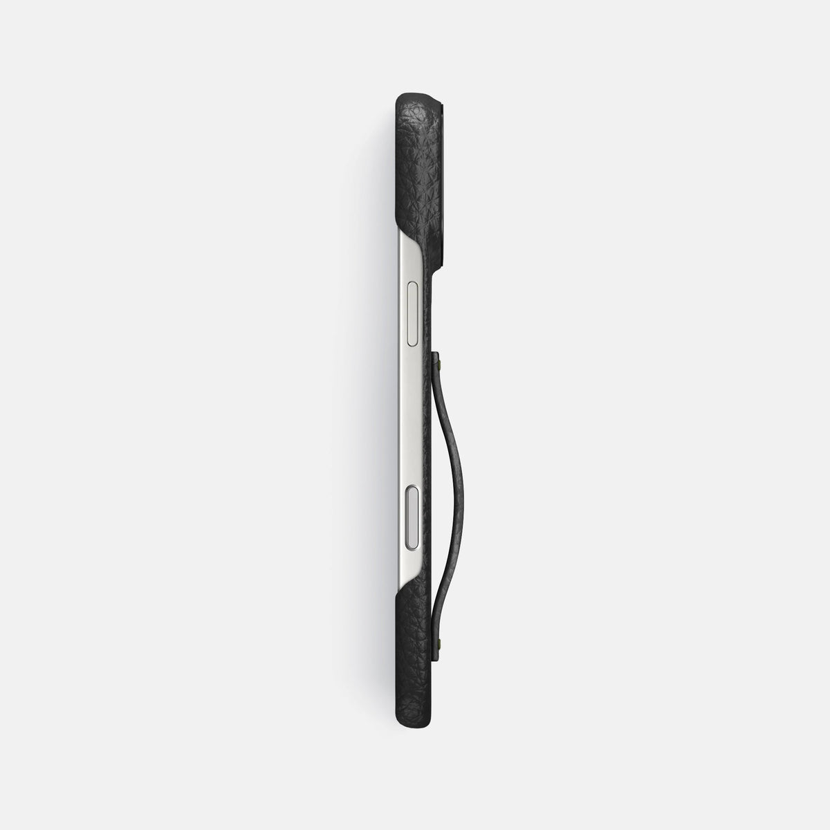 Finger Case For iPhone 18 Pro Max In Calf -3 | Black-Black