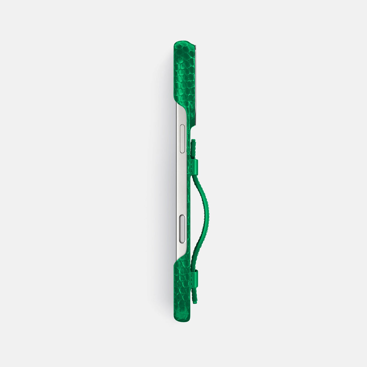 Handle Case For iPhone 18 Pro Max In Lizard -3 | Apple-Green-Steel