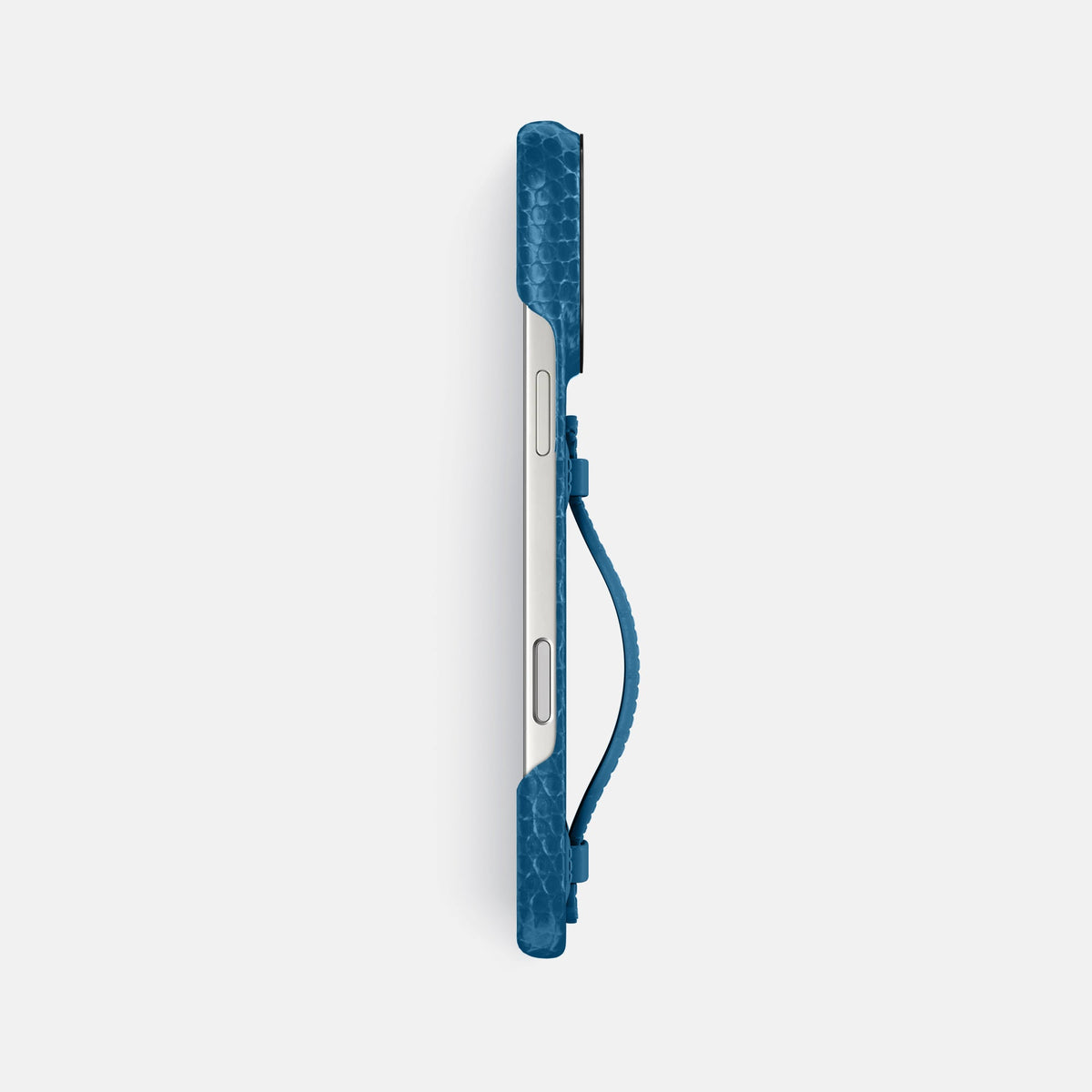 Center Handle For iPhone 18 Pro Max In Lizard -2 | Blue-Black