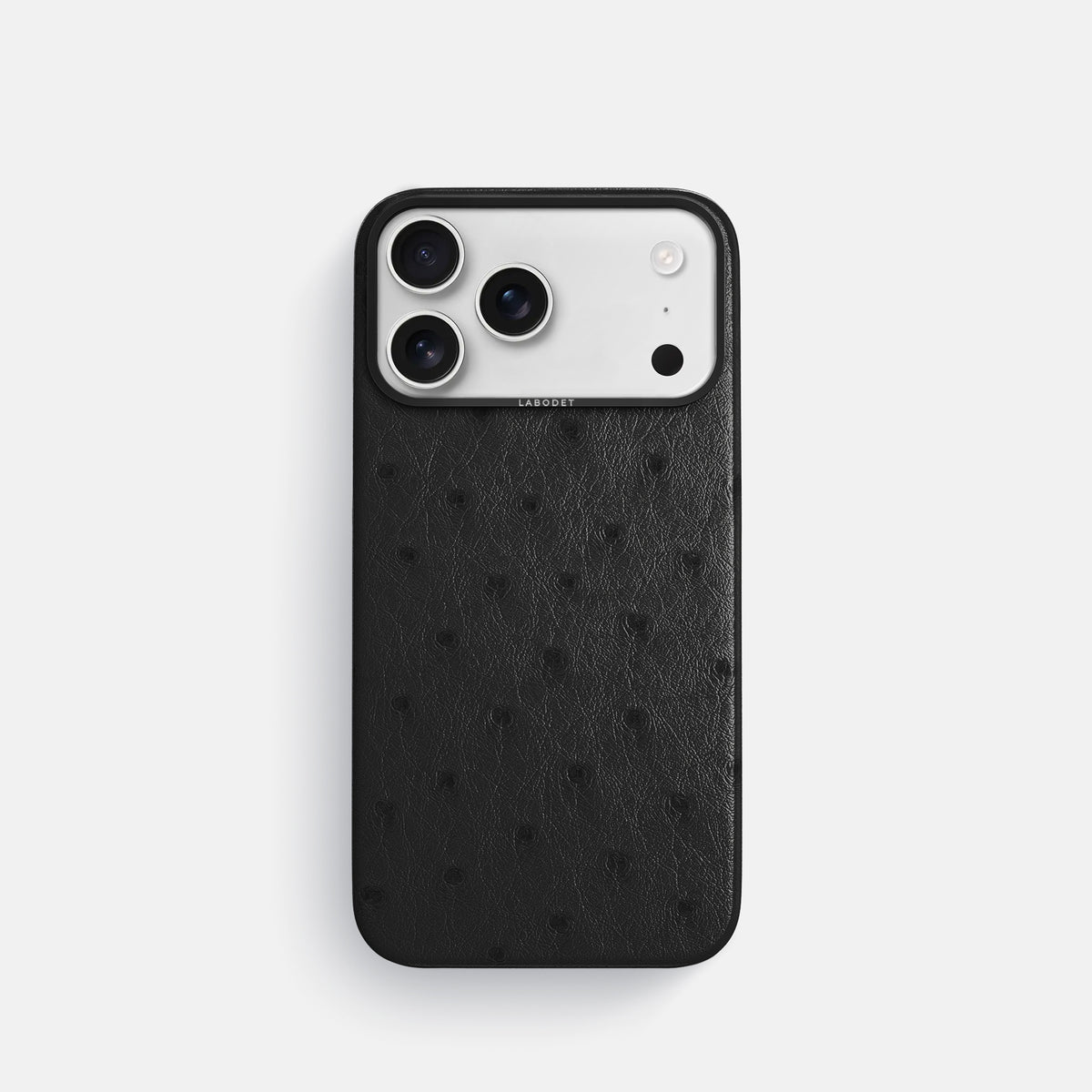 Classic Case For iPhone 17 Pro In Ostrich -1 | Black-Black