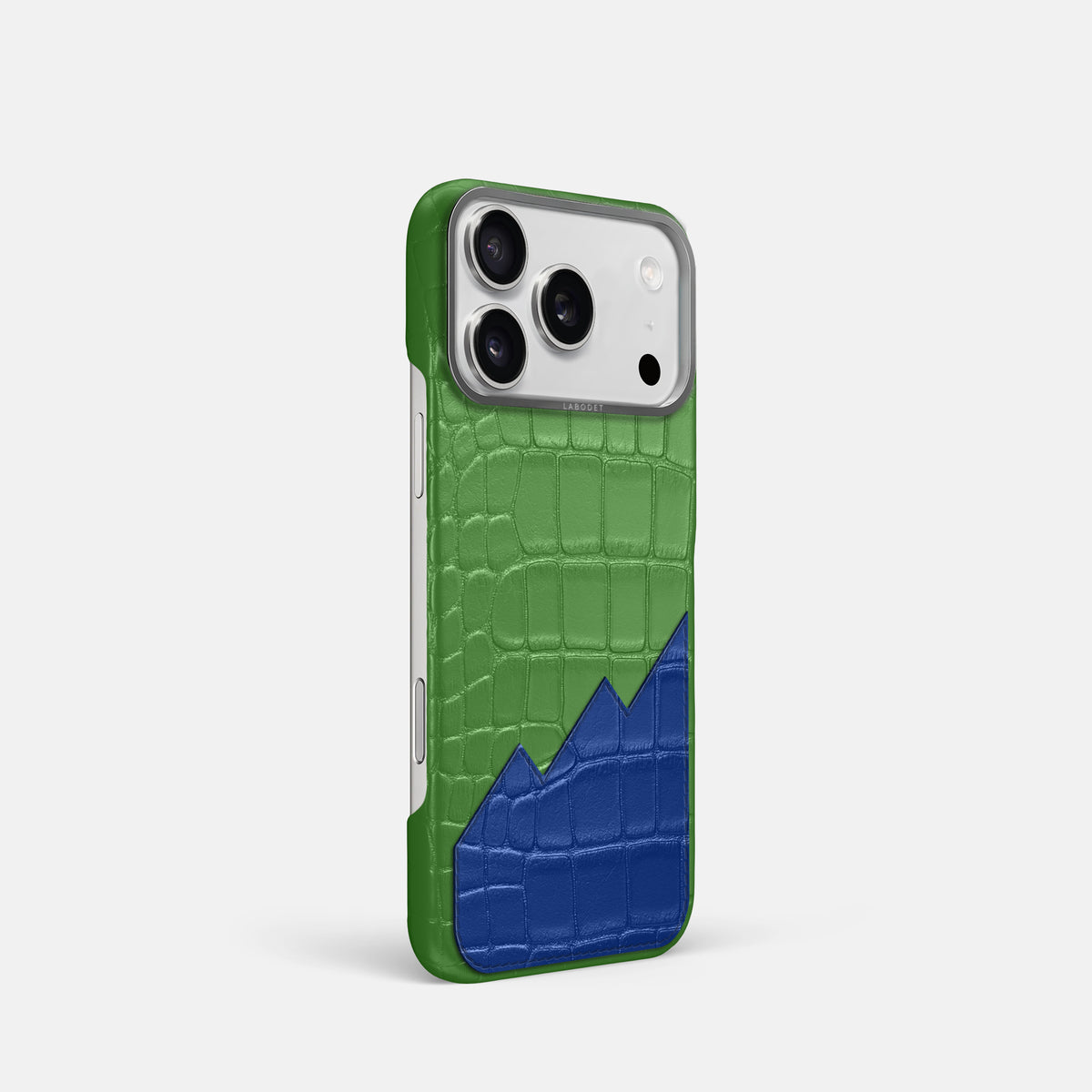 Classic Case With UpOnly For iPhone 17 Pro In Alligator -2 | Apple-Green-Steel