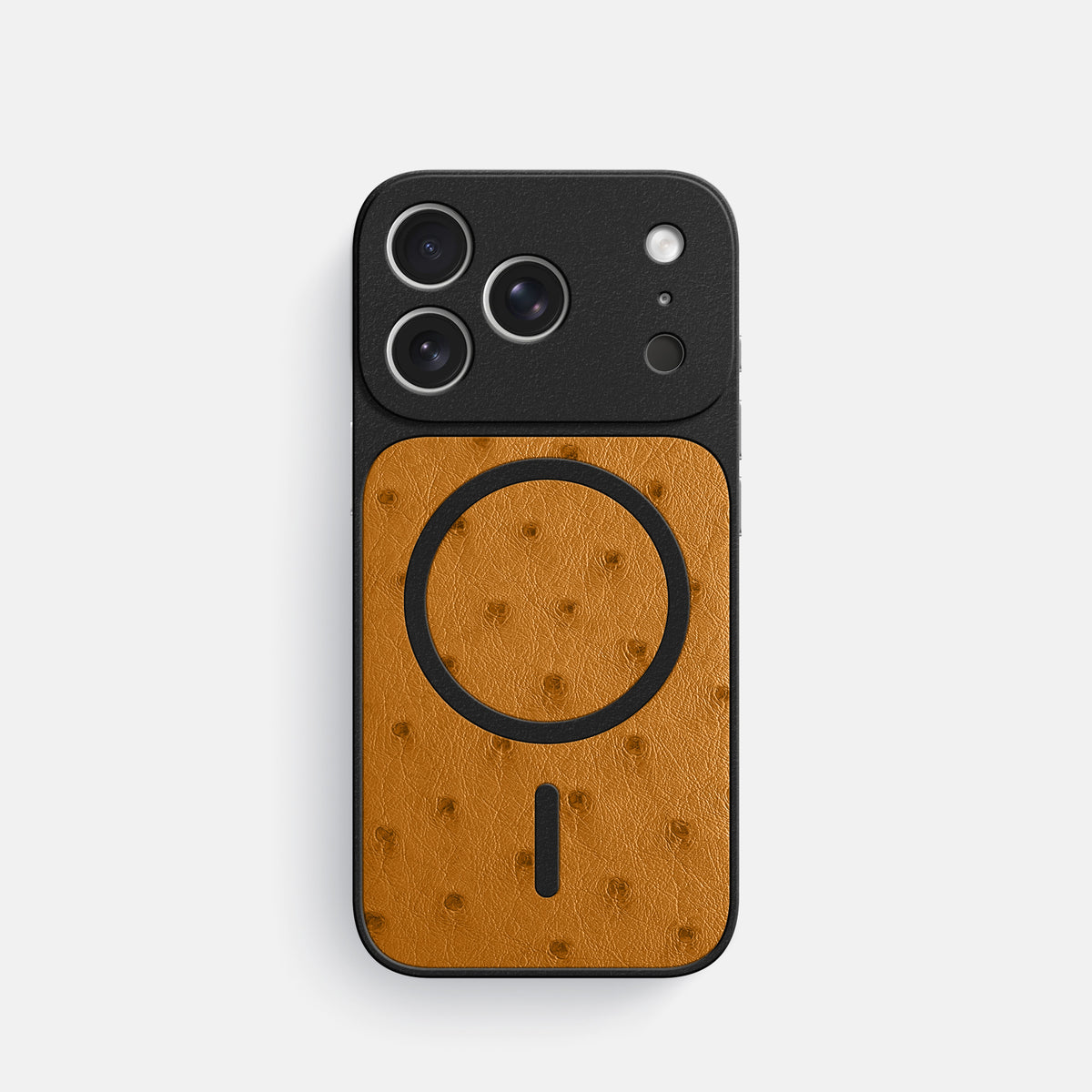 MagSafe Mask For iPhone 17 Pro In Ostrich -3 | Chestnut
