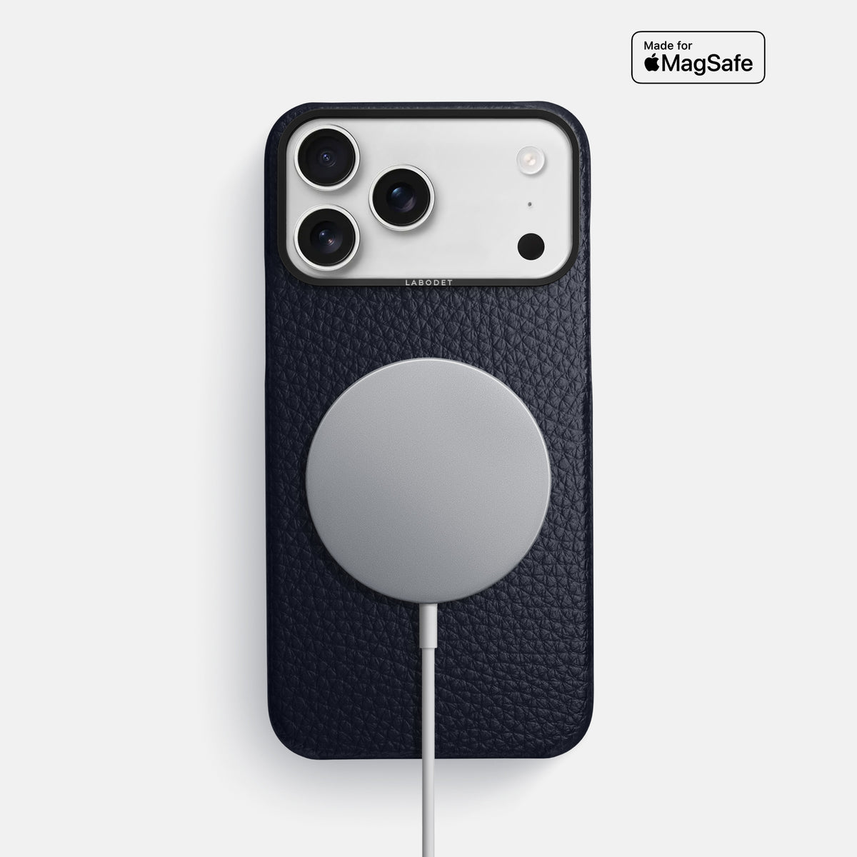 Classic Case For iPhone 17 Pro Max In Calf -5 | Marine-Black