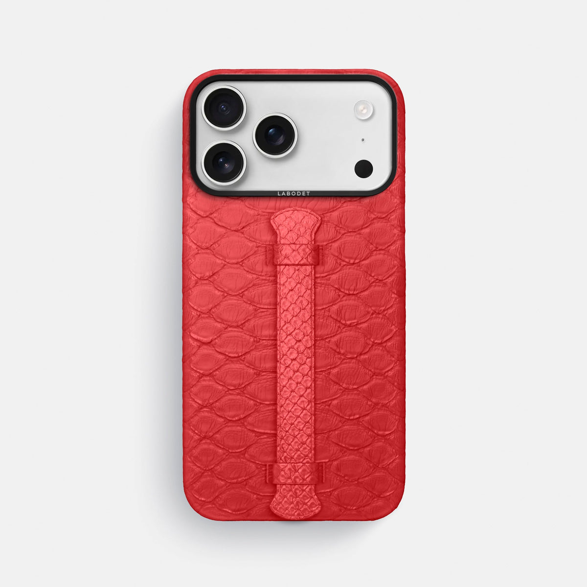 Center Handle For iPhone 18 Pro Max In Python -1 | Red-Black