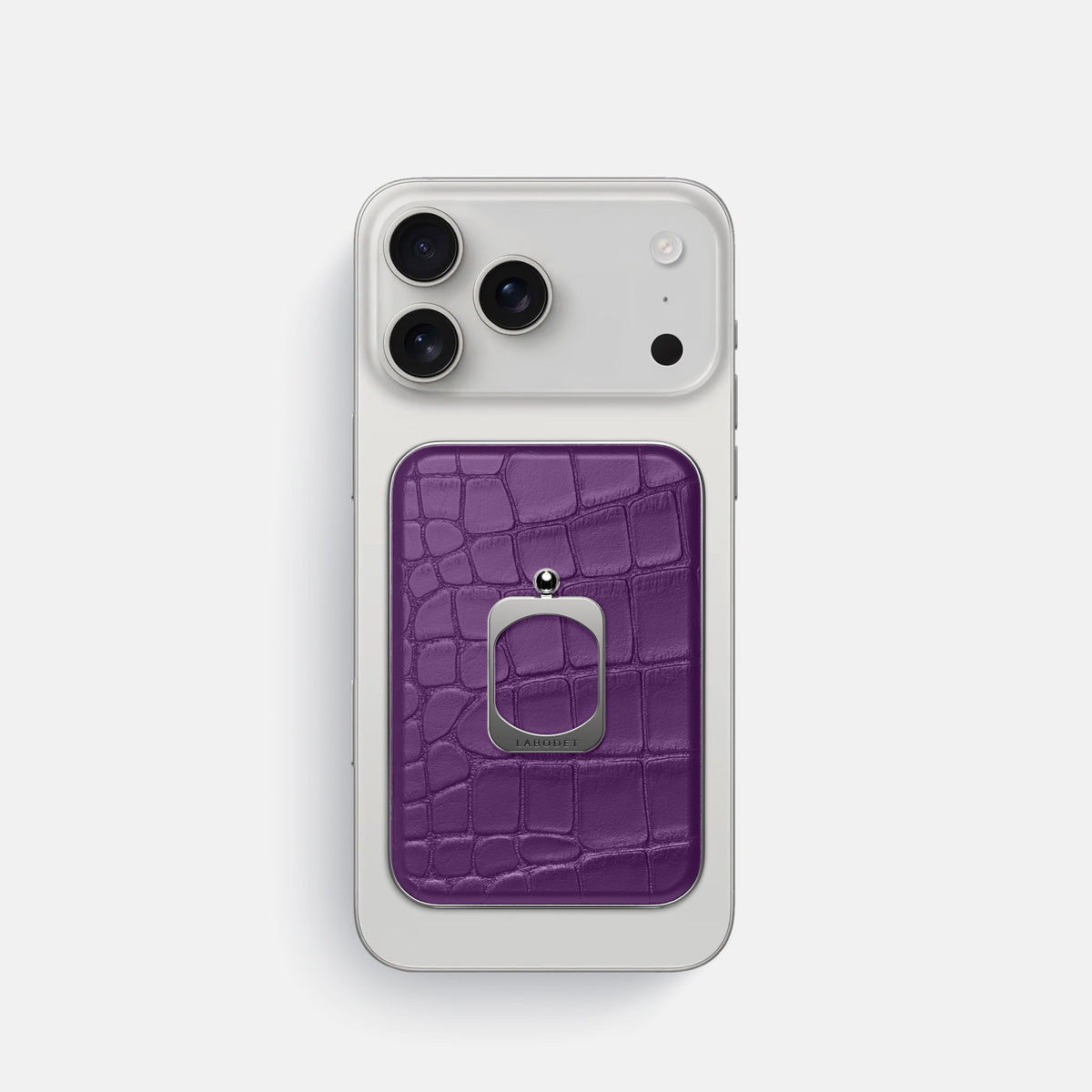 MagSafe Ring For iPhone 17 Pro In Alligator -1 | Purple-Steel