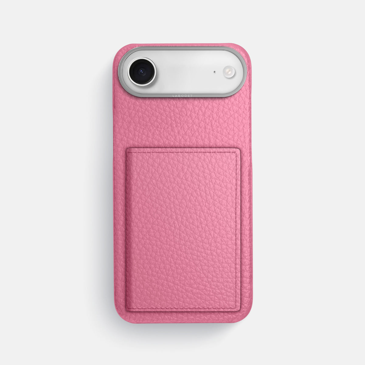 Bi-Fold Case For iPhone 17 Air In Calf -1 | Pink-Steel