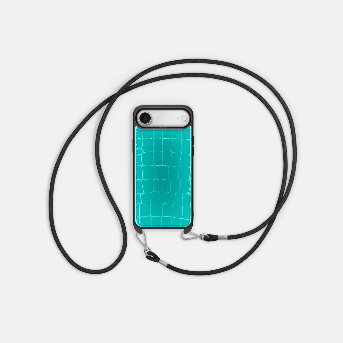 Crossbody Sport Case For iPhone 17 Air In Shiny Alligator -5 | Mint