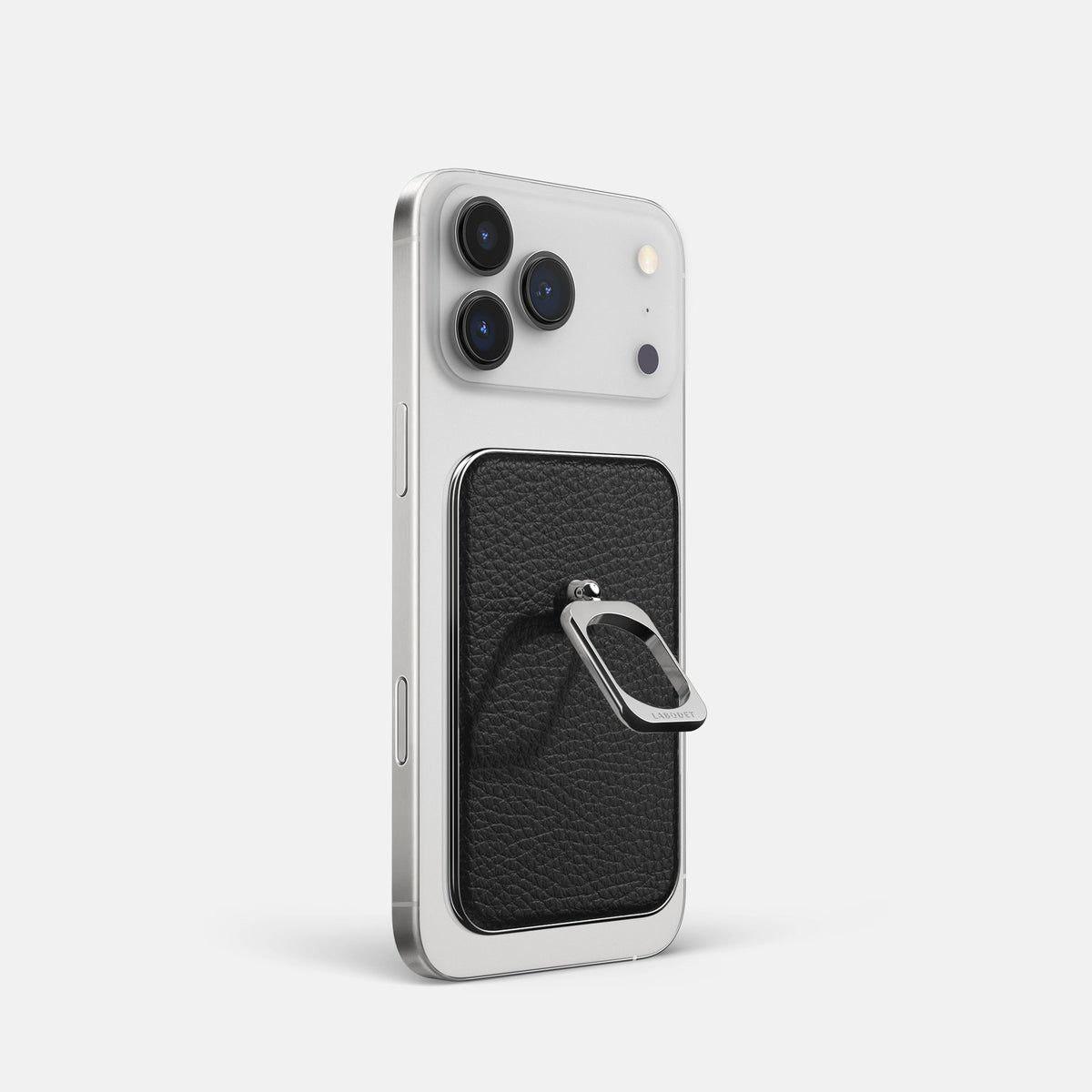 MagSafe Ring For iPhone 18 Pro In Calf -1 | Black-Steel