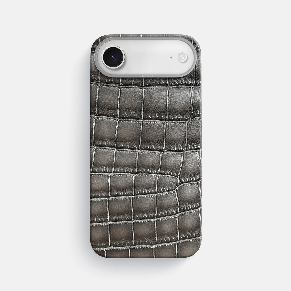 Classic Case For iPhone 17 Air In Patina Alligator -1 | Grey-Steel
