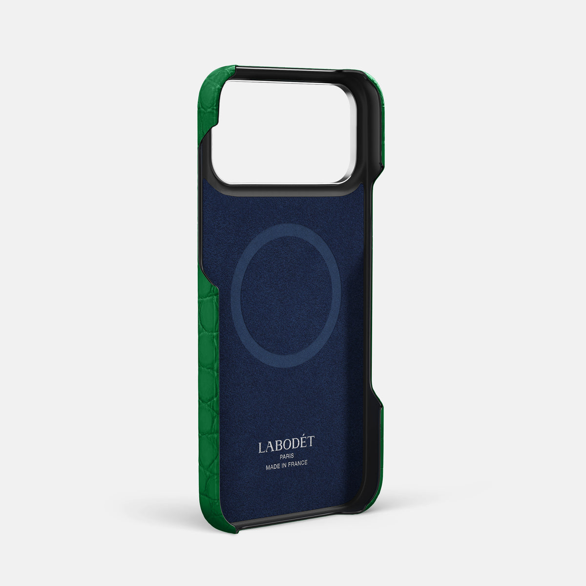 Finger Case For iPhone 17 Pro Max In Alligator -4 | Forest-Green-Steel