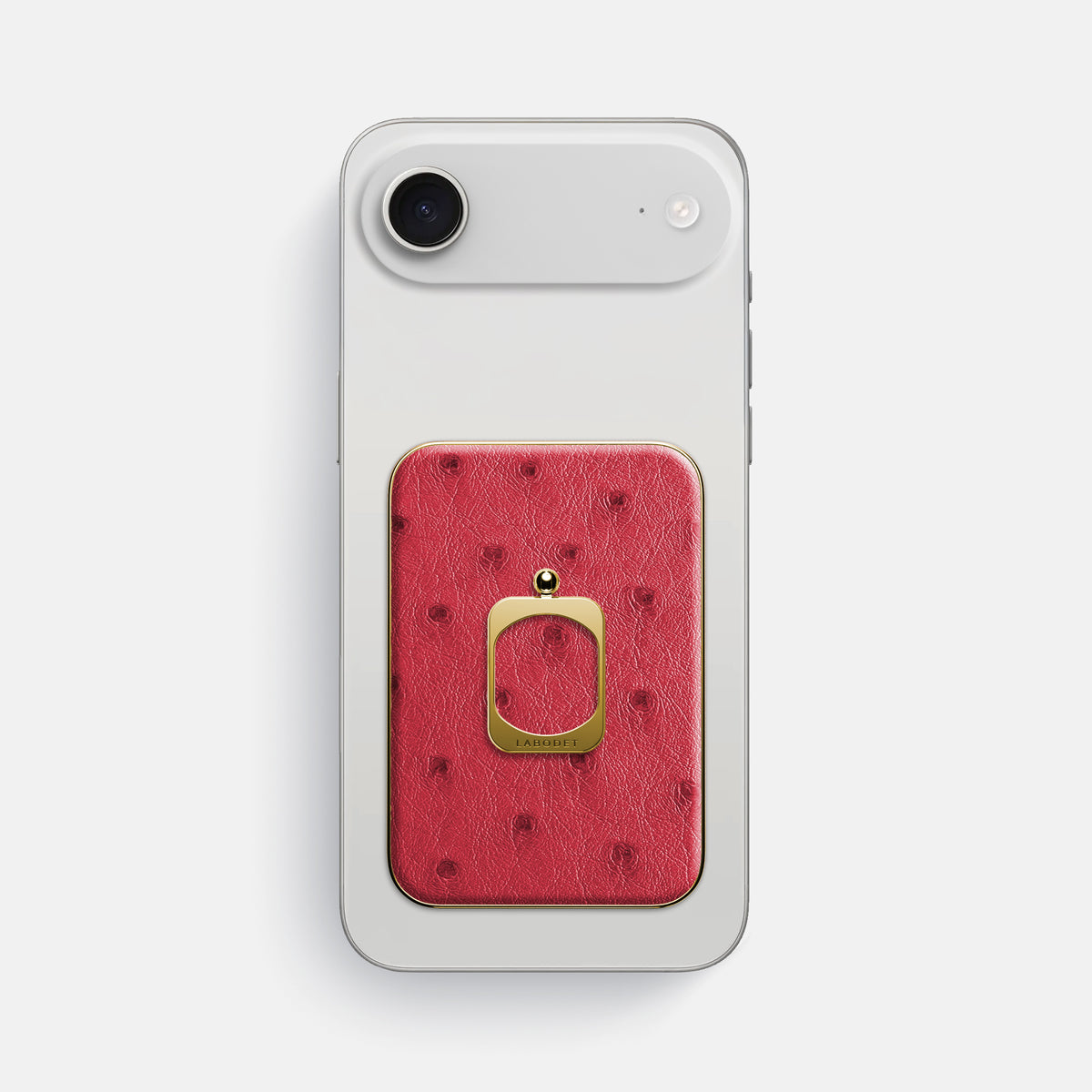MagSafe Ring For iPhone 17 Air In Ostrich -2 | Red-Gold