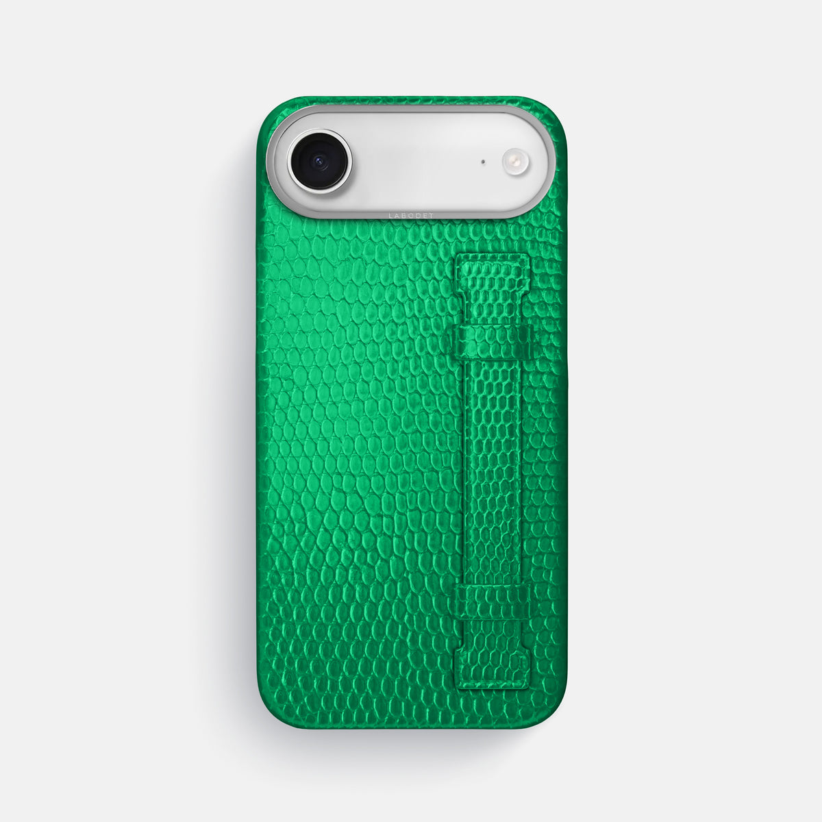 Handle Case For iPhone 17 Air In Lizard -1 | Apple-Green-Steel